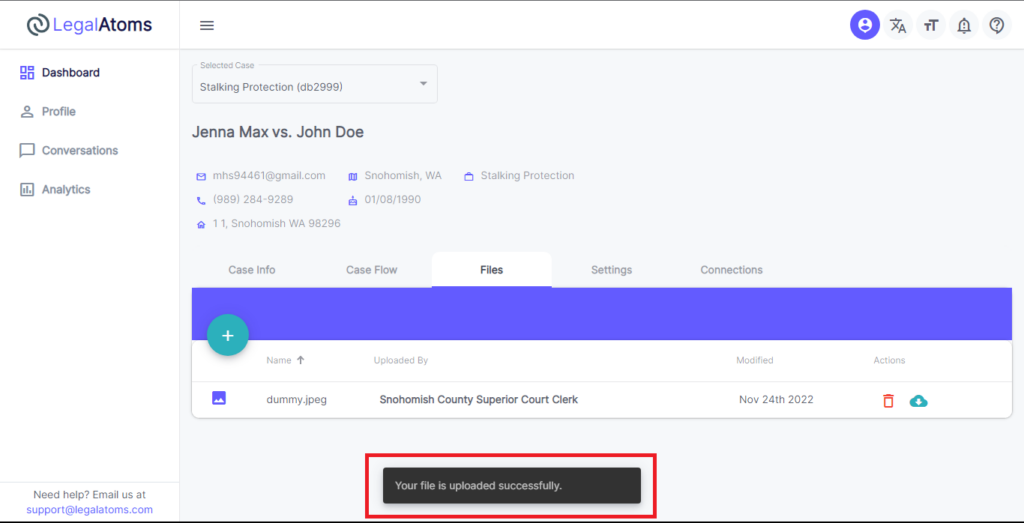 How to upload manual files | LegalAtoms