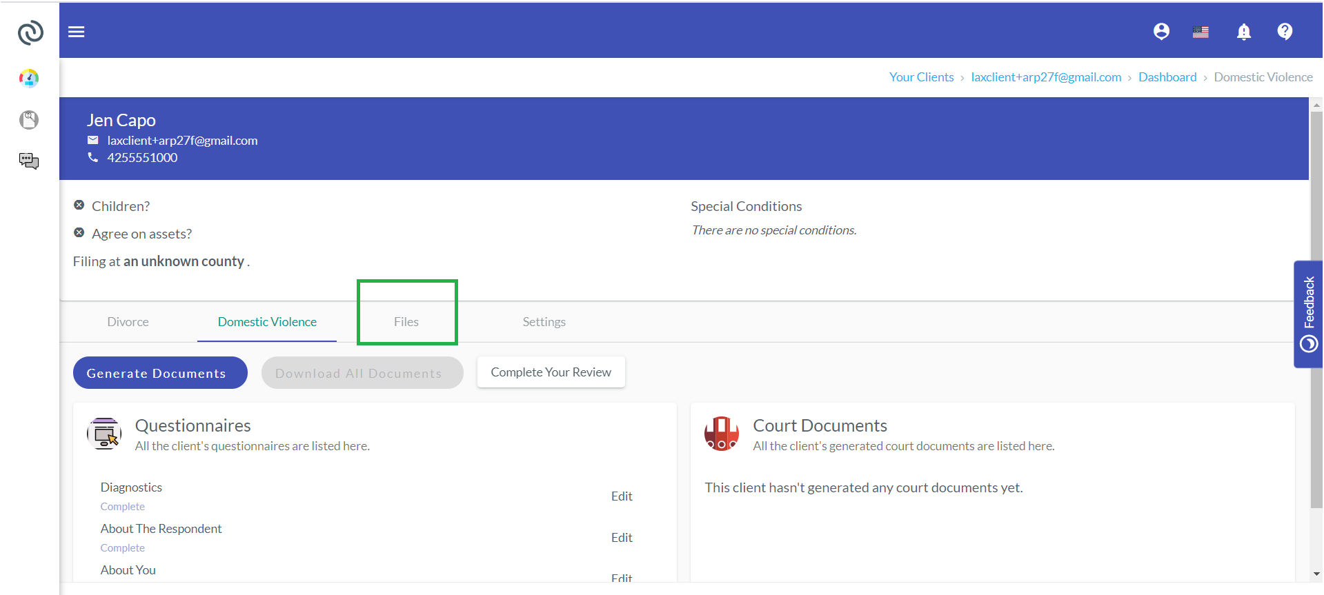Securely share files with your client | LegalAtoms